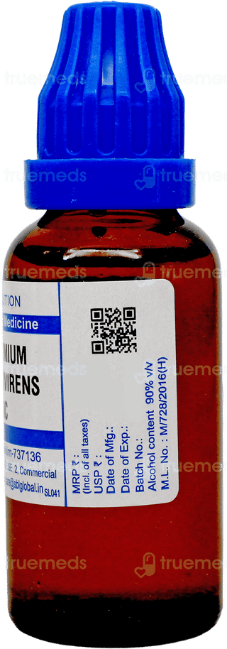 Sbl Gelsemium Sempervirens 30C Dilution 30Ml
